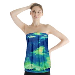 sky is the limit Strapless Top