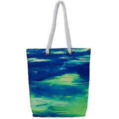 sky is the limit Full Print Rope Handle Tote (Small)