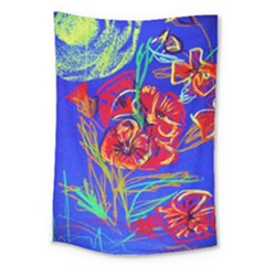 Red Poppies Large Tapestry by bestdesignintheworld