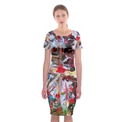 Dscf2301 -eden garden Classic Short Sleeve Midi Dress