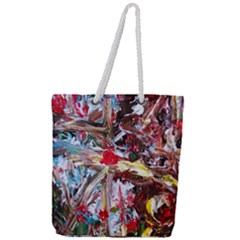 Dscf2301 -eden garden Full Print Rope Handle Tote (Large)