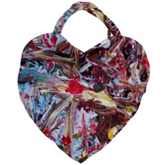 Dscf2301 -eden Garden Giant Heart Shaped Tote by bestdesignintheworld