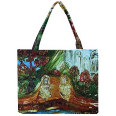 Dscf3179 - Royal Marine And Stone Lions Mini Tote Bag by bestdesignintheworld