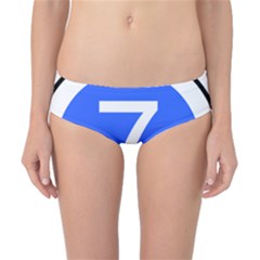 Trans–west African Coastal Highway Shield Classic Bikini Bottoms by abbeyz71