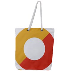 Bhutan Air Force Roundel Full Print Rope Handle Tote (large) by abbeyz71