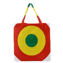 Roundel Of Bolivian Air Force Grocery Tote Bag by abbeyz71