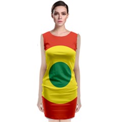 Roundel Of Bolivian Air Force Classic Sleeveless Midi Dress by abbeyz71