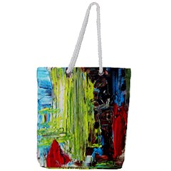 Dscf2262 - Point Of View - Part3 Full Print Rope Handle Tote (large) by bestdesignintheworld