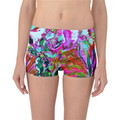 Dscf1472   Copy - Blooming Desert With Red Cactuses Reversible Boyleg Bikini Bottoms by bestdesignintheworld