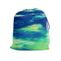 Dscf3194-limits In The Sky Drawstring Pouches (extra Large) by bestdesignintheworld