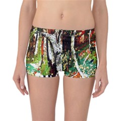 April -    Birds Of Paradise Reversible Boyleg Bikini Bottoms by bestdesignintheworld