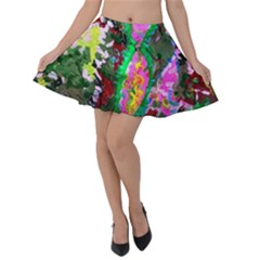 Dscf1239 - Desert In A Bloom Velvet Skater Skirt by bestdesignintheworld