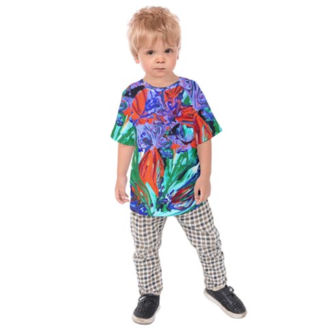 Dscf1366 - Birds Of Paradise Kids Raglan Tee by bestdesignintheworld