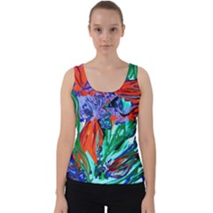 Dscf1366 - Birds Of Paradise Velvet Tank Top by bestdesignintheworld