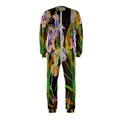 Dscf1378 - Irises On The Black Onepiece Jumpsuit (kids) by bestdesignintheworld