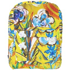 Dscf1422 - country flowers in the yard Full Print Backpack