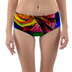 Dscf1464 - Horoscope Arrow Reversible Mid-waist Bikini Bottoms by bestdesignintheworld