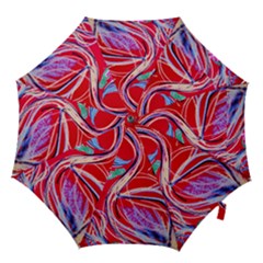 Dscf1395 -pink flamingo dance Hook Handle Umbrellas (Large)