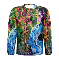 Dscf1611 - lady in kimono and tulip tree Men s Long Sleeve Tee