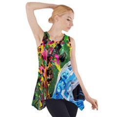 Dscf1611 - lady in kimono and tulip tree Side Drop Tank Tunic