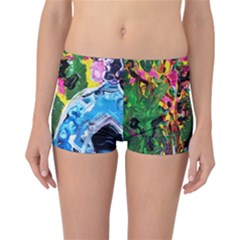 Dscf1611 - lady in kimono and tulip tree Reversible Boyleg Bikini Bottoms