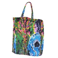 Dscf1611 - lady in kimono and tulip tree Giant Grocery Zipper Tote