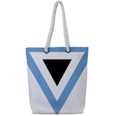 Botswana Air Force Roundel Full Print Rope Handle Tote (small) by abbeyz71
