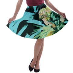 Dscf2018 - Figure Skating Performer A-line Skater Skirt by bestdesignintheworld