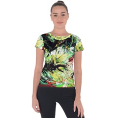In The Nest And Around 4 Short Sleeve Sports Top  by bestdesignintheworld