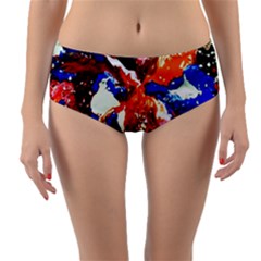 Smashed Butterfly 1 Reversible Mid-waist Bikini Bottoms by bestdesignintheworld