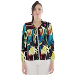 Dance Of Oil Towers 2 Wind Breaker (women) by bestdesignintheworld