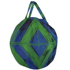 Point Of Equilibrium 5 Giant Round Zipper Tote by bestdesignintheworld
