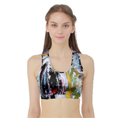 When The Egg Matters Most 4 Sports Bra With Border