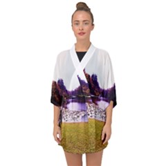 Highland Park 7 Half Sleeve Chiffon Kimono by bestdesignintheworld