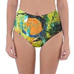 Lunar Eclipse Reversible High-waist Bikini Bottoms by bestdesignintheworld