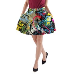 Rumba On A Chad Lake 13 A-line Pocket Skirt by bestdesignintheworld