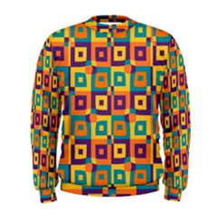 Artwork By Patrick-squares-4 Men s Sweatshirt by ArtworkByPatrick