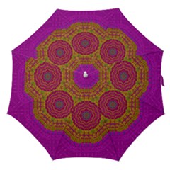 Summer Sun Shine In A Sunshine Mandala Straight Umbrellas by pepitasart