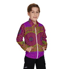 Summer Sun Shine In A Sunshine Mandala Wind Breaker (kids)