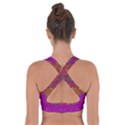 Summer Sun Shine In A Sunshine Mandala Cross Back Sports Bra View2