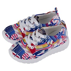 United States Of America Usa  Images Independence Day Kids  Lightweight Sports Shoes by Sapixe