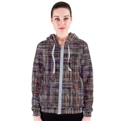 Unique Pattern Women s Zipper Hoodie