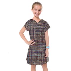 Unique Pattern Kids  Drop Waist Dress