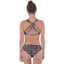 Unique Pattern Criss Cross Bikini Set View2