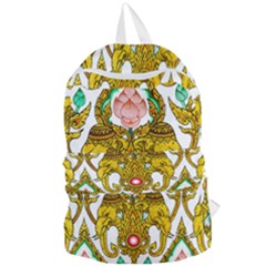 Traditional Thai Style Painting Foldable Lightweight Backpack