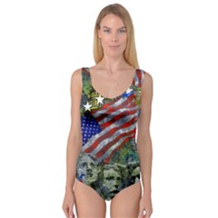 Usa United States Of America Images Independence Day Princess Tank Leotard  by Sapixe