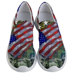 Usa United States Of America Images Independence Day Women s Lightweight Slip Ons by Sapixe