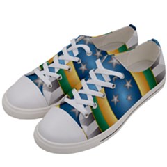 Seal Of The Brazilian Army Women s Low Top Canvas Sneakers by abbeyz71