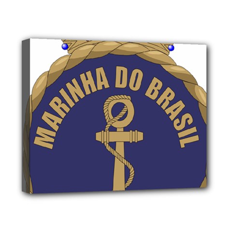 Seal Of Brazilian Navy  Canvas 10  X 8  by abbeyz71