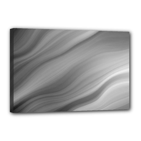 Wave Form Texture Background Canvas 18  X 12  by Sapixe